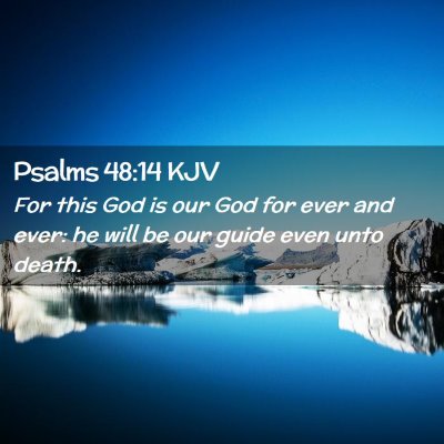 Psalms 48:14 KJV Free Bible Images