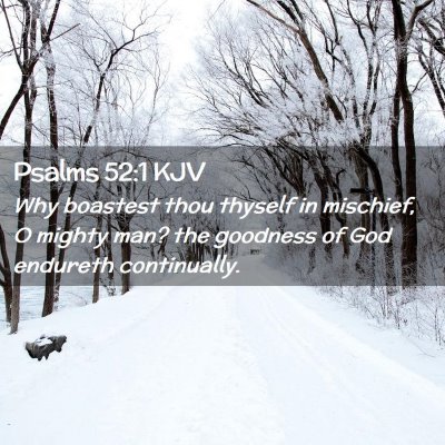 Psalms 52:1 KJV Free Bible Images