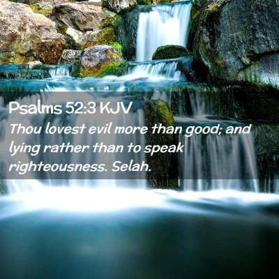 Psalms 52:3 KJV Free Bible Images