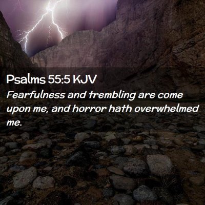 Psalms 55:5 KJV Free Bible Images