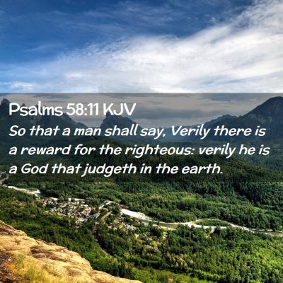 Psalms 58:11 KJV Free Bible Images