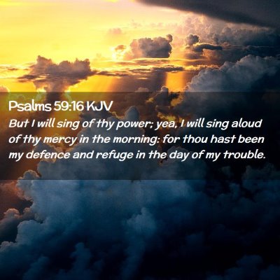 Psalms 59:16 KJV Free Bible Images