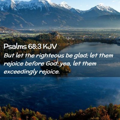 Psalms 68:3 KJV Free Bible Images