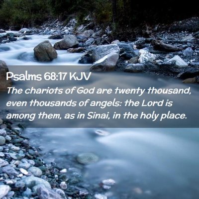 Psalms 68:17 KJV Free Bible Images