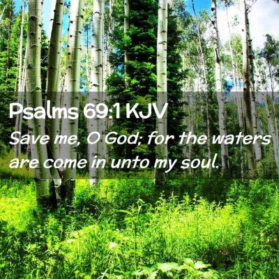 Psalms 69:1 KJV Free Bible Images