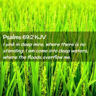 Psalms 69:2 KJV Free Bible Images