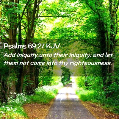 Psalms 69:27 KJV Free Bible Images