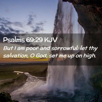 Psalms 69:29 KJV Free Bible Images