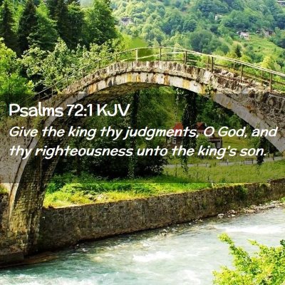 Psalms 72:1 KJV Free Bible Images