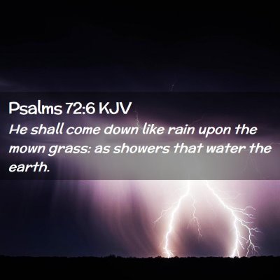 Psalms 72:6 KJV Free Bible Images