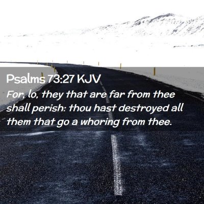 Psalms 73:27 KJV Free Bible Images