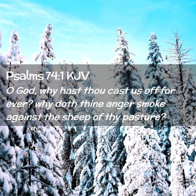 Psalms 74:1 KJV Free Bible Images