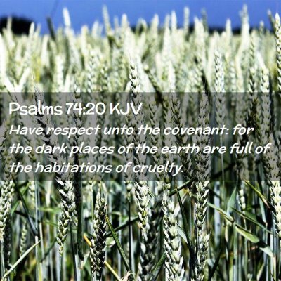 Psalms 74:20 KJV Free Bible Images