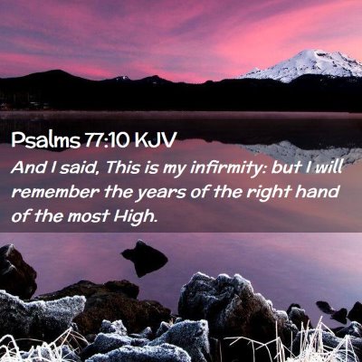 Psalms 77:10 KJV Free Bible Images