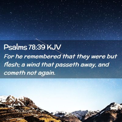 Psalms 78:39 KJV Free Bible Images