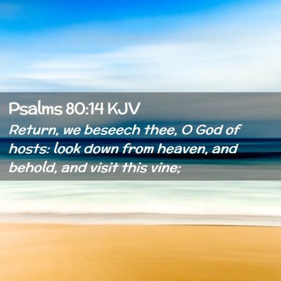 Psalms 80:14 KJV Free Bible Images