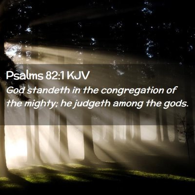 Psalms 82:1 KJV Free Bible Images