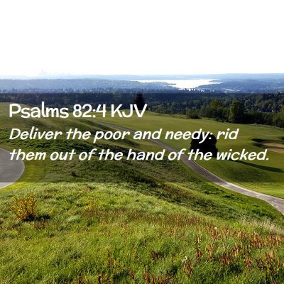 Psalms 82:4 KJV Free Bible Images