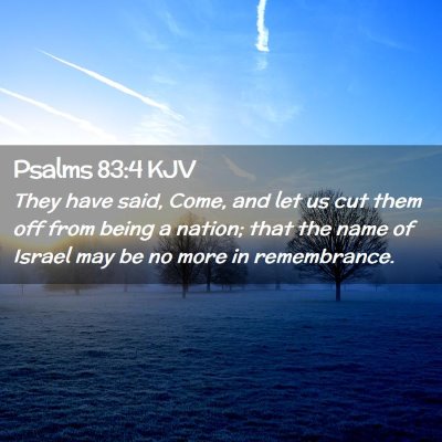 Psalms 83:4 KJV Free Bible Images