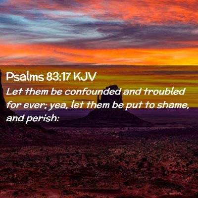 Psalms 83:17 KJV Free Bible Images