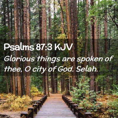 Psalms 87:3 KJV Free Bible Images