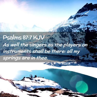 Psalms 87:7 KJV Free Bible Images