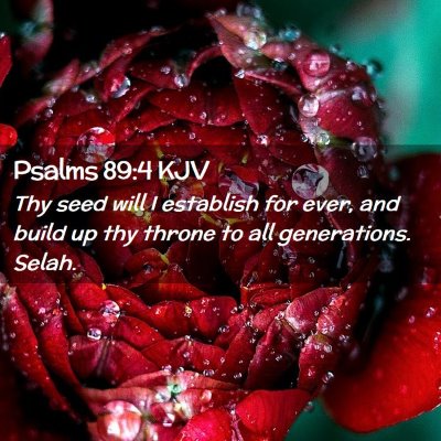 Psalms 89:4 KJV Free Bible Images