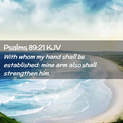 Psalms 89:21 KJV Free Bible Images