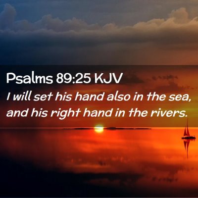 Psalms 89:25 KJV Free Bible Images