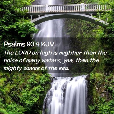 Psalms 93:4 KJV Free Bible Images