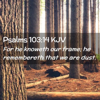 Psalms 103:14 KJV Free Bible Images