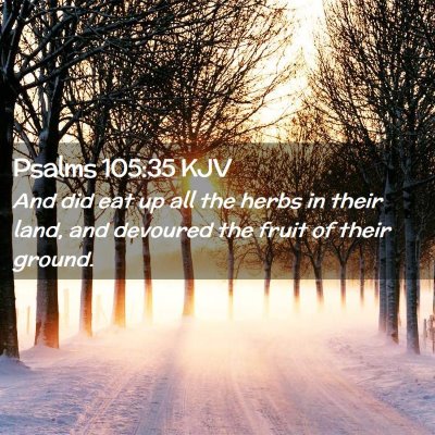 Psalms 105:35 KJV Free Bible Images