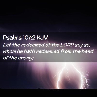 Psalms 107:2 KJV Free Bible Images