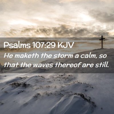 Psalms 107:29 KJV Free Bible Images