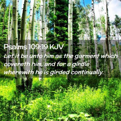 Psalms 109:19 KJV Free Bible Images