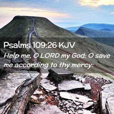 Psalms 109:26 KJV Free Bible Images