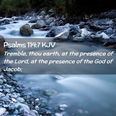 Psalms 114:7 KJV Free Bible Images