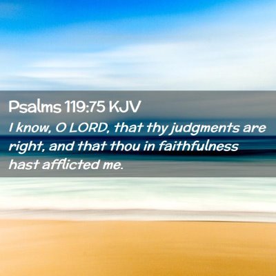 Psalms 119:75 KJV Free Bible Images