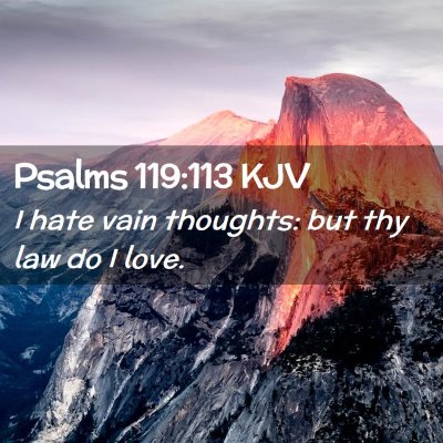 Psalms 119:113 KJV Free Bible Images