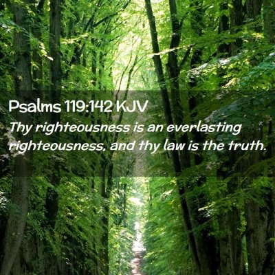 Psalms 119:142 KJV Free Bible Images