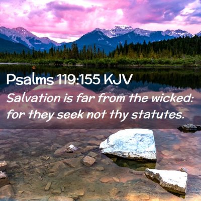 Psalms 119:155 KJV Free Bible Images