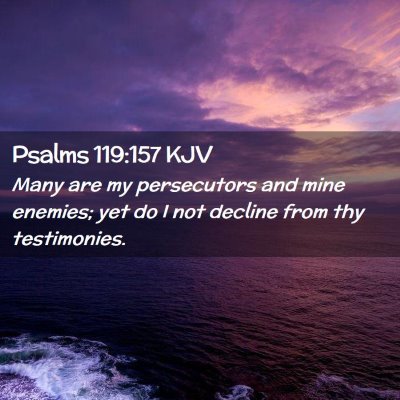 Psalms 119:157 KJV Free Bible Images