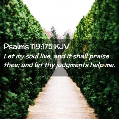 Psalms 119:175 KJV Free Bible Images