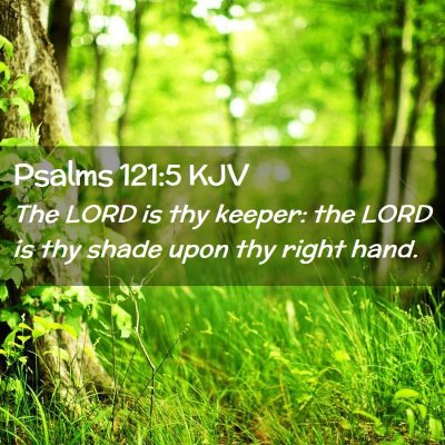 Psalms 121:5 KJV Free Bible Images