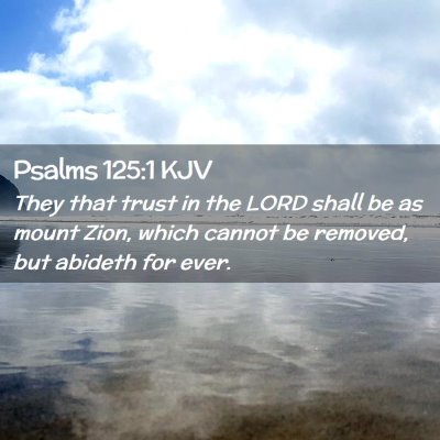 Psalms 125:1 KJV Free Bible Images