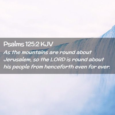 Psalms 125:2 KJV Free Bible Images