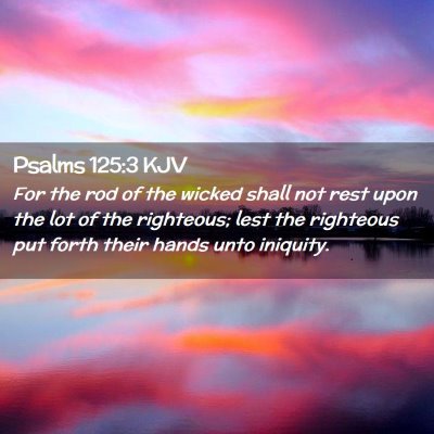 Psalms 125:3 KJV Free Bible Images