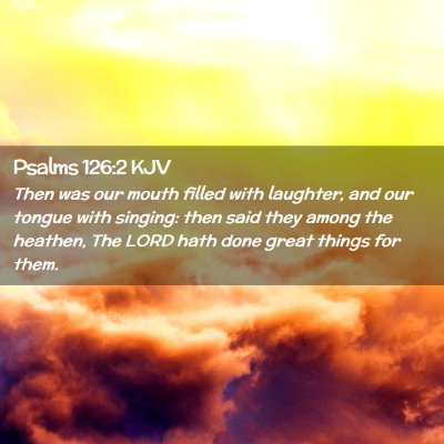 Psalms 126:2 KJV Free Bible Images