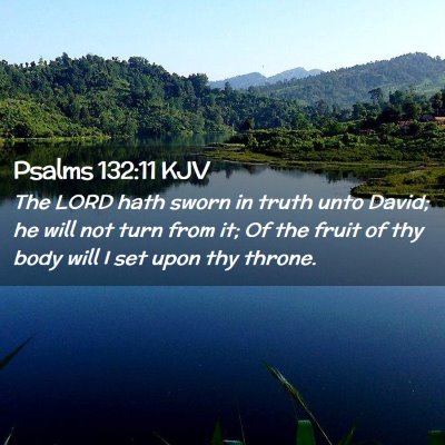 Psalms 132:11 KJV Free Bible Images