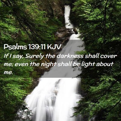 Psalms 139:11 KJV Free Bible Images